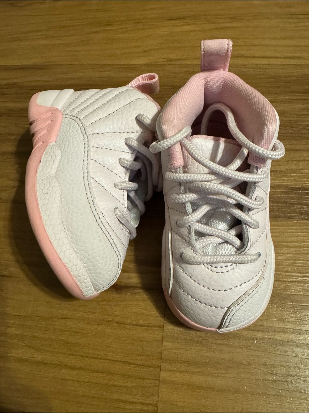 Air Jordan 12 sneakers in the "Pearl Pink"
